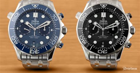 omega seamaster chronometer vs chronograph